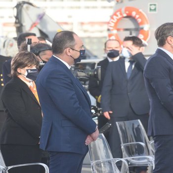 Naming ceremony of 2 newly built Coastal Patrol boats