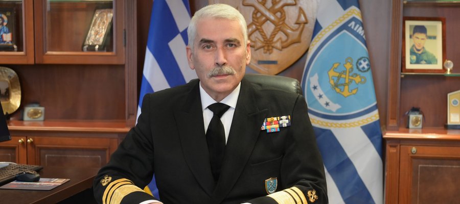 Commandant of the Hellenic Coast Guard Vice Admiral HCG Alexandrakis Georgios