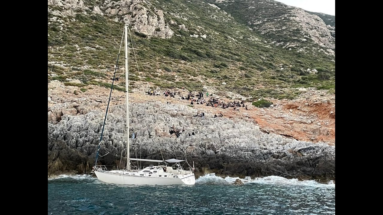 Επιχείρηση απεγκλωβισμού αλλοδαπών και σύλληψη των αλλοδαπών διακινητών τους στο Ακρωτήριο Μαλέα Λακωνίας