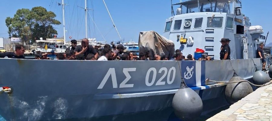 Εντοπισμός και διάσωση 71 ατόμων στην Κάρπαθο