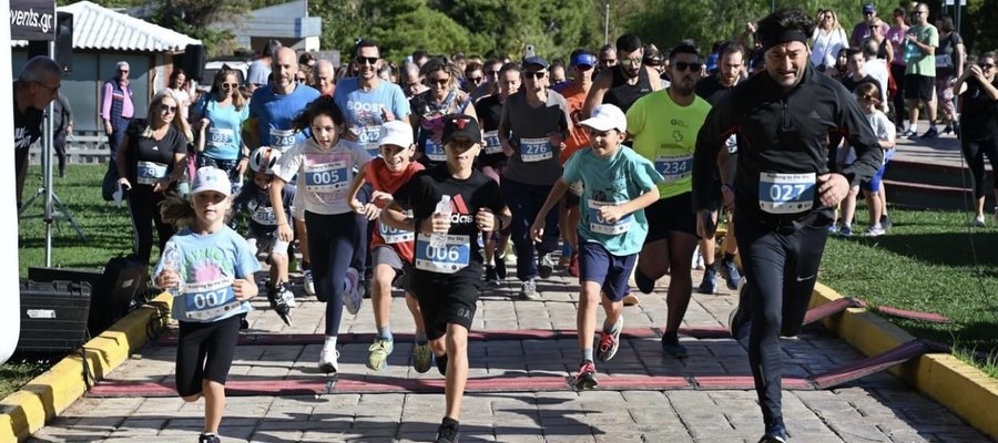 “Running to the sky” Αγώνας δρόμου για συγκέντρωση ειδών υγιεινής για τους πληγέντες συνανθρώπους μας από τις καταστροφικές πλημμύρες στη Θεσσαλία