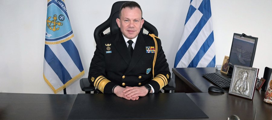 Second Deputy Commandant of the Hellenic Coast Guard Vice Admiral HCG Tryfon Kontizas