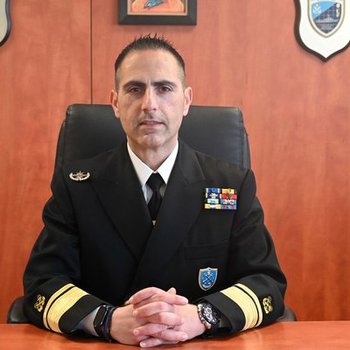 General Inspector of the Hellenic Coast Guard, Rear Admiral Kostarakis Dimitrios