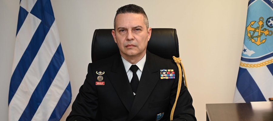 Β' Υπαρχηγός Λιμενικού Σώματος - Ελληνικής Ακτοφυλακής Υποναύαρχος Λ.Σ. Φώτιος ΚΙΑΜΟΣ